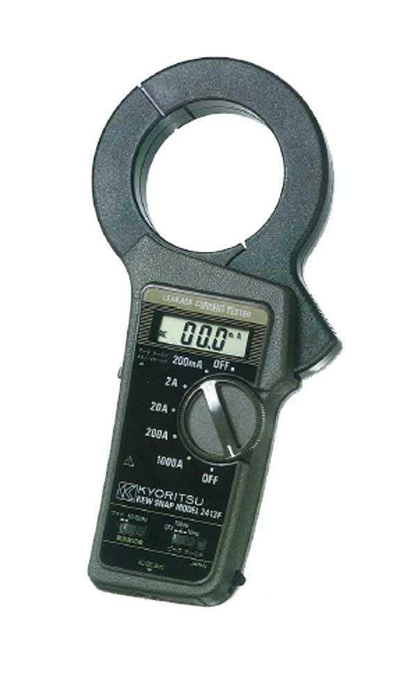 Kyoritsu Electric Meter 2413F Clamp meter for measuring cue leakage and load current (KYORITSU) snap, current,
Kyoritsu Electric Meter 2413F Clamp meter for measuring cue leakage and load current (KYORITSU) snap, current,