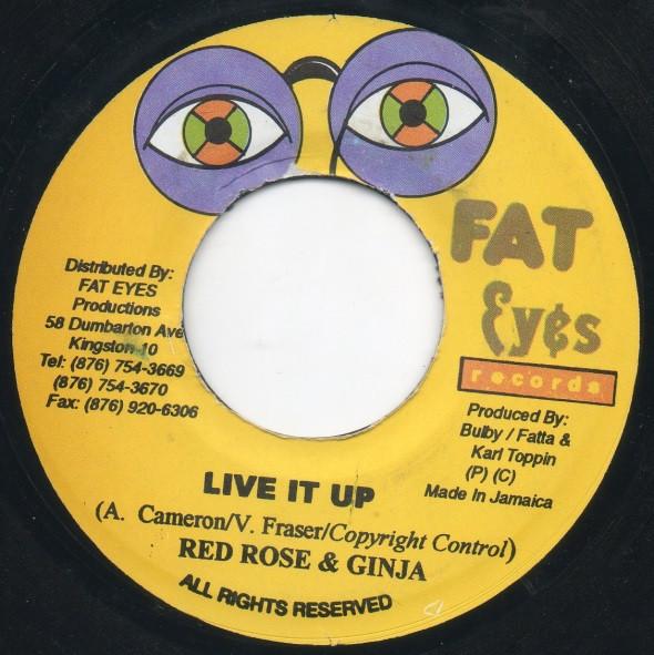 7inch Record ANTHONY RED ROSE & GINJAH - Live It Up NONE Fat Eyes Record Jamaica Reggae, Ska & Dub Used
7inch Record ANTHONY RED ROSE & GINJAH - Live It Up NONE Fat Eyes Record Jamaica Reggae, Ska & Dub Used