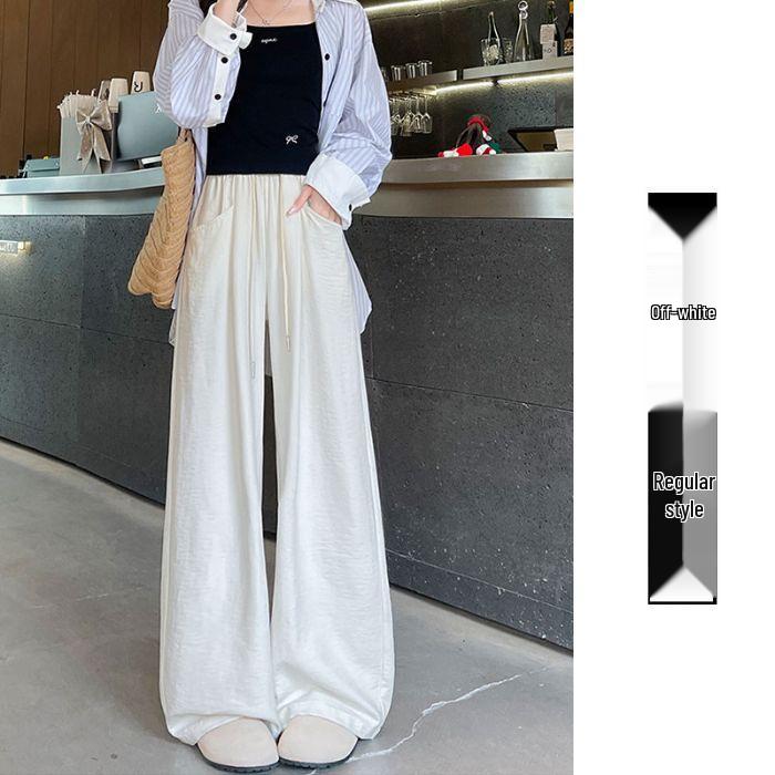 Blue Milk Puff High-Waist Patchwork Wide-Leg Pants for Women - Korean Style, Spring/Autumn 3XL
Blue Milk Puff High-Waist Patchwork Wide-Leg Pants for Women - Korean Style, Spring/Autumn 3XL