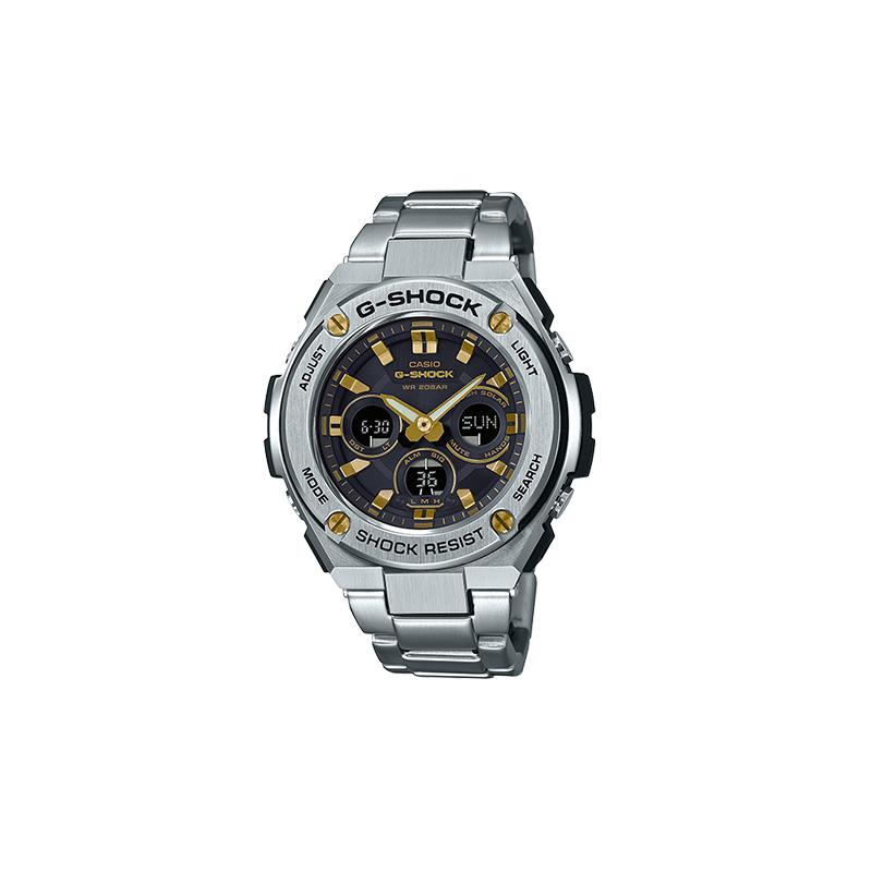 Casio layered protective structure G-STEEL lightweight and comfortable chain watch solar quartz movement resin strap Japanese and Korean GST-S310D-1A9 чорний
Casio layered protective structure G-STEEL lightweight and comfortable chain watch solar quartz movement resin strap Japanese and Korean GST-S310D-1A9 чорний