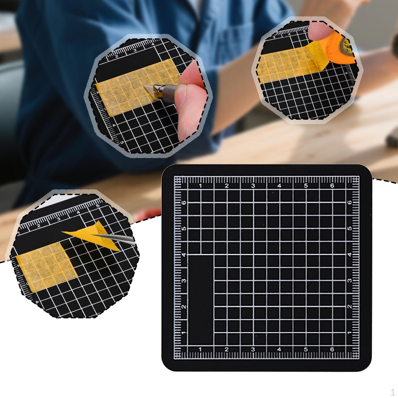 8 см Двусторонняя маскировочная лента Режущая подложка, Инструмент для хобби DIY 2 в 1 Доска для рукоделия для чёрный
8 см Двусторонняя маскировочная лента Режущая подложка, Инструмент для хобби DIY 2 в 1 Доска для рукоделия для чёрный