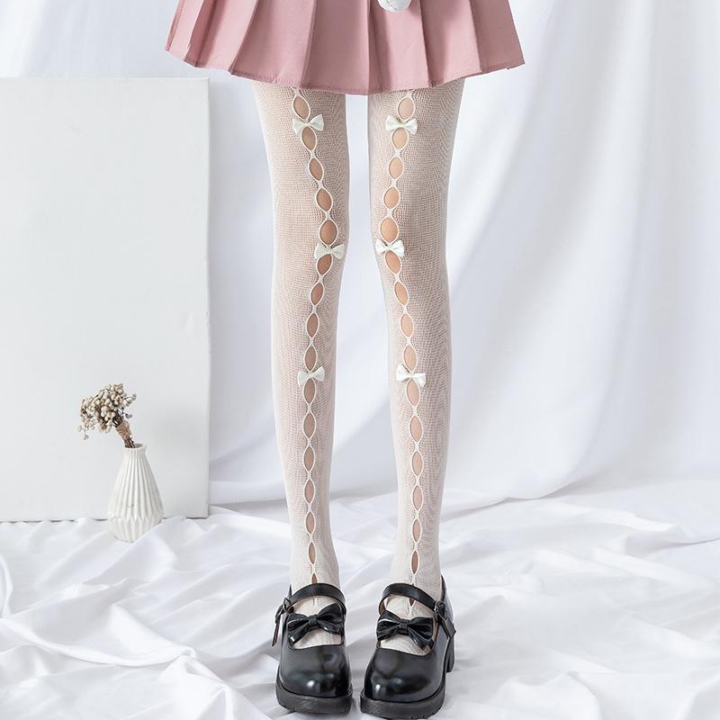 Female Kawaii Little Bowknot Fishnet Stockings Wedding Beautiful Girls Jk Lace Pantyhose Lolita Fishnet Hollow Out Women Tights Height 150-175cm
Female Kawaii Little Bowknot Fishnet Stockings Wedding Beautiful Girls Jk Lace Pantyhose Lolita Fishnet Hollow Out Women Tights Height 150-175cm