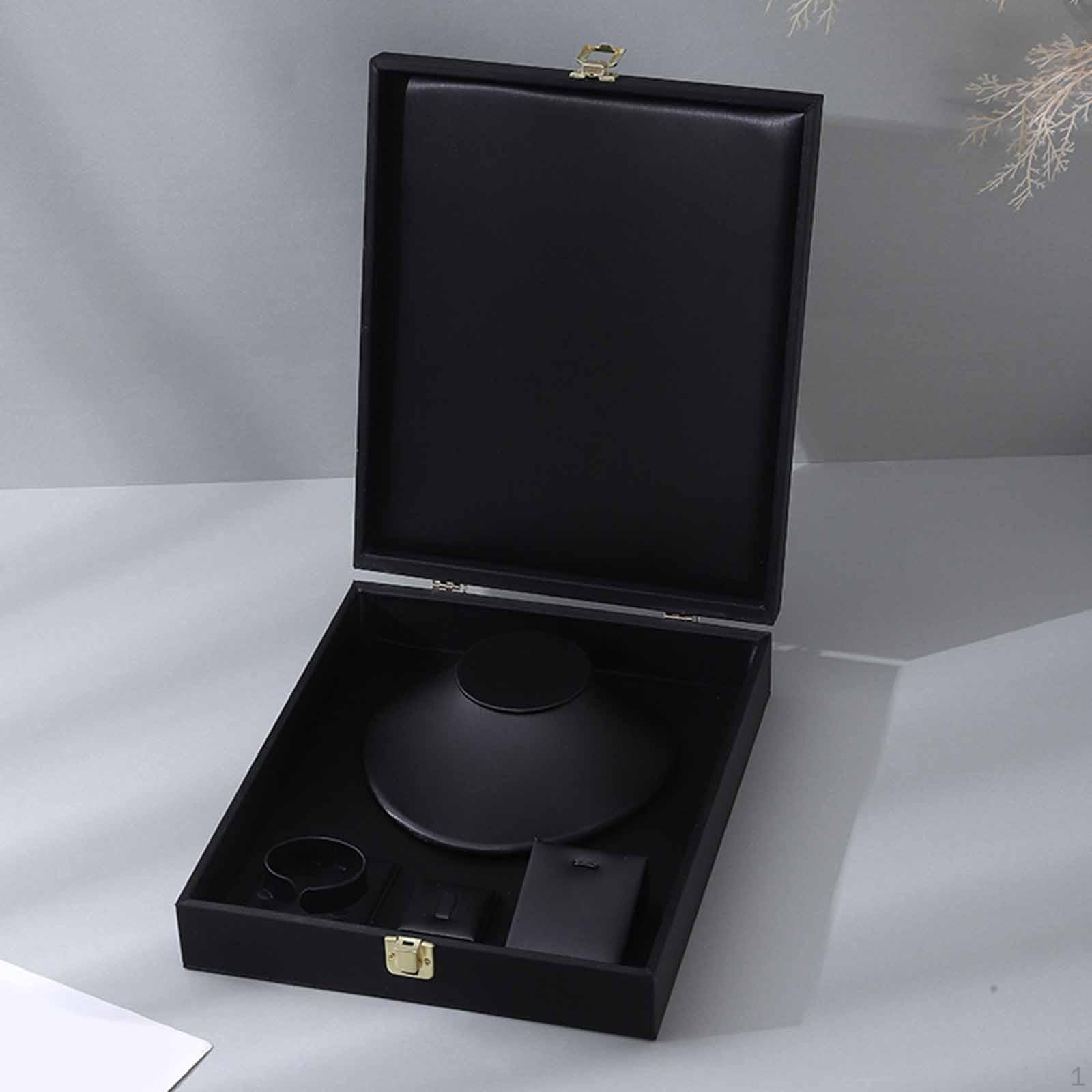 Box Made of MDF with Plenty Storage Space And Practical Compartments for Rings, Necklaces, чорний
Box Made of MDF with Plenty Storage Space And Practical Compartments for Rings, Necklaces, чорний