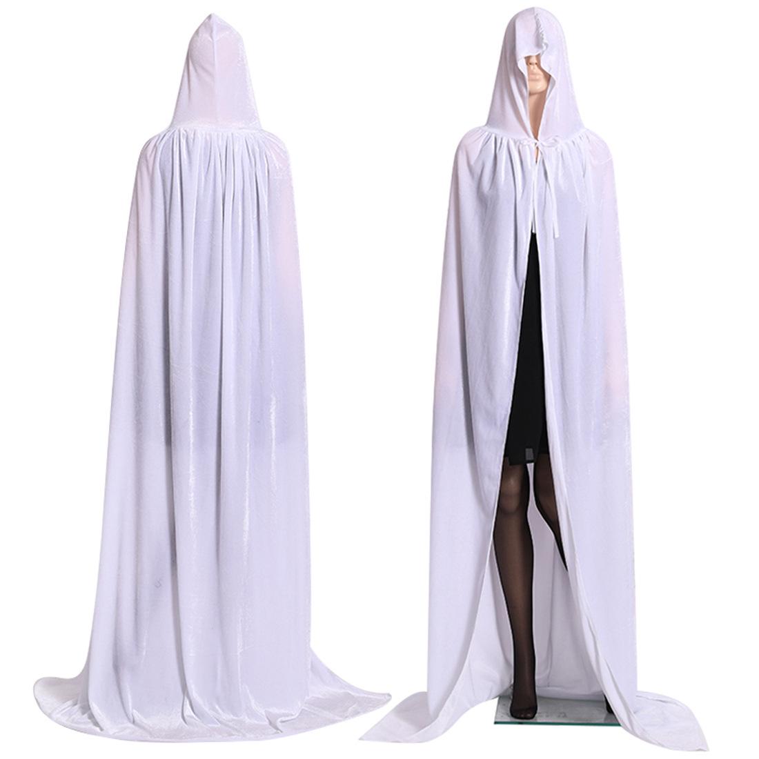Cape Halloween Cloak: Wizard, Witch, and Prince Costume S (Length 110CM) білий
Cape Halloween Cloak: Wizard, Witch, and Prince Costume S (Length 110CM) білий
