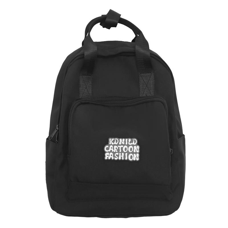 Студенческая школьная сумка для девочек, рюкзак, маленькая сумка чёрный
Студенческая школьная сумка для девочек, рюкзак, маленькая сумка чёрный