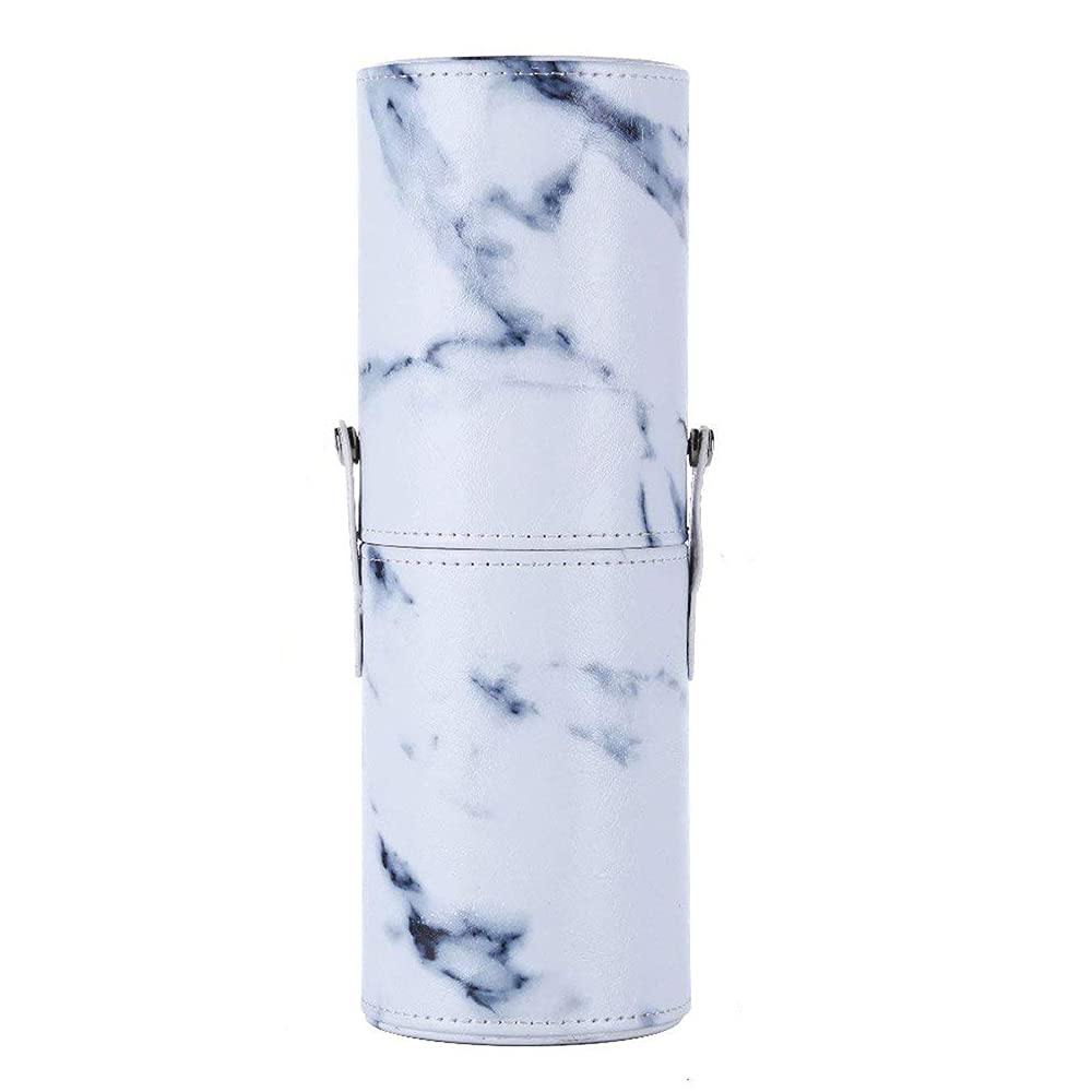 BYLE Makeup Brush x PU Leather Storage Box for Cylindrical Case, Holder, Stand, 6.4cm 17.4cm, Makeup, Travel, Portable, (White)
BYLE Makeup Brush x PU Leather Storage Box for Cylindrical Case, Holder, Stand, 6.4cm 17.4cm, Makeup, Travel, Portable, (White)