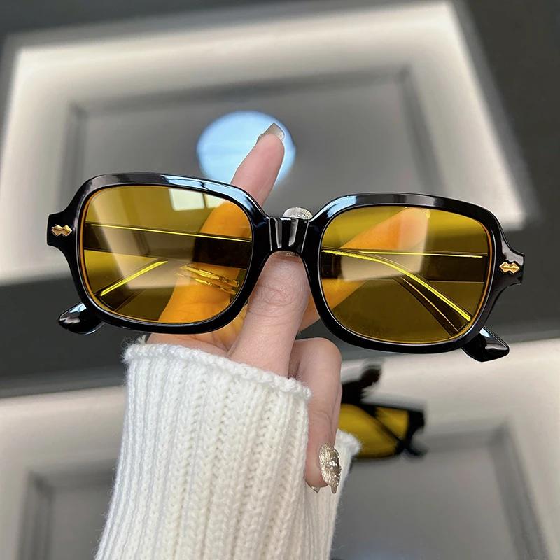 Fashion Square Sunglasses Women Vintage Brand Designer Sun Glasses Male Luxury Classic Shades Small Frame Yellow Other
Fashion Square Sunglasses Women Vintage Brand Designer Sun Glasses Male Luxury Classic Shades Small Frame Yellow Other