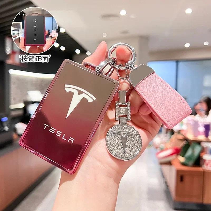 Автомобільна наклейка Тримач для карт-ключів Tesla Захисний чохол Тримач Алмазний брелок для Tesla Model 3 X Model S Y Roadster P75D P85D P
Автомобільна наклейка Тримач для карт-ключів Tesla Захисний чохол Тримач Алмазний брелок для Tesla Model 3 X Model S Y Roadster P75D P85D P