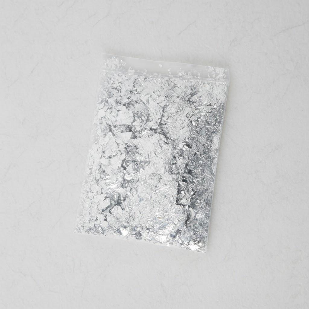 Gold Leaf Flakes Gold Silver Rose Gold Confetti for DIY Nail Art Decorations Crafting Foil Paper Party Supplies срібний
Gold Leaf Flakes Gold Silver Rose Gold Confetti for DIY Nail Art Decorations Crafting Foil Paper Party Supplies срібний
