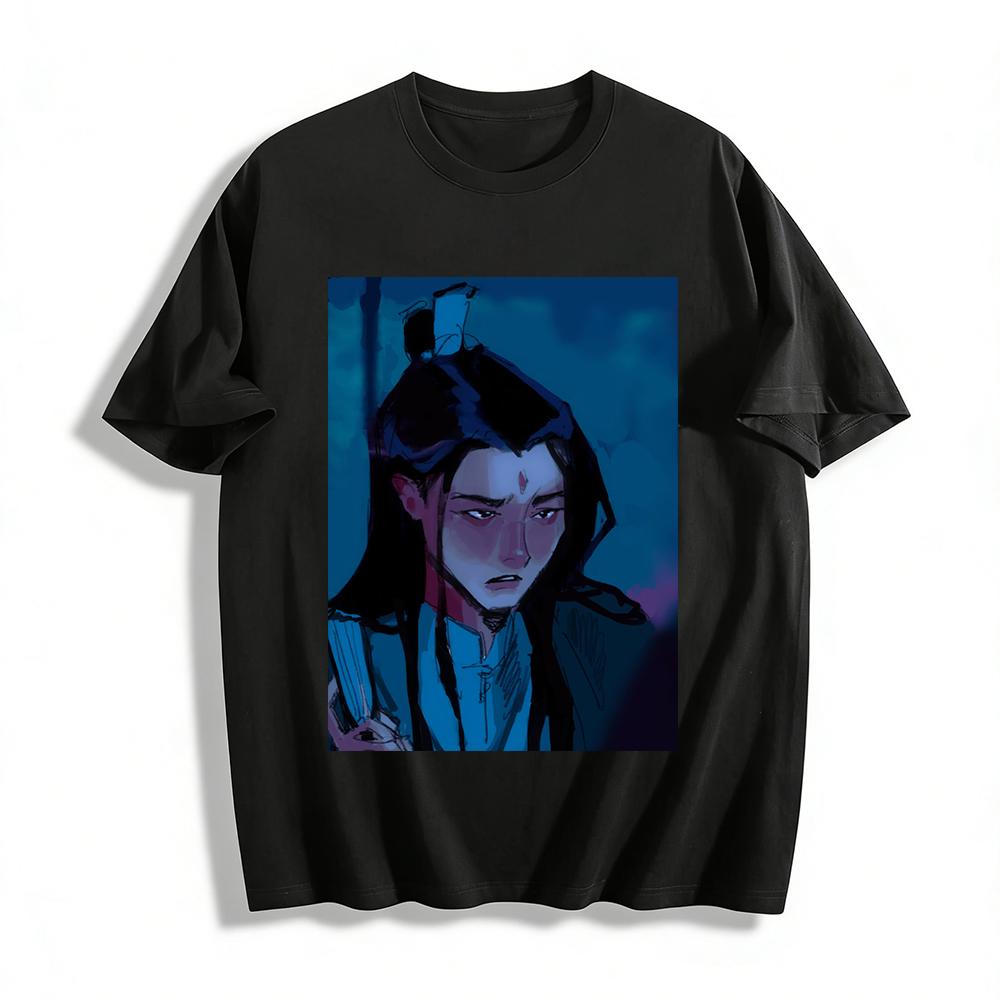Ancient Style Xianxia Mo Ran Printed Top Anime Peripheral Loose Casual Daily T-shirt Pure cotton T-shirt XXS
Ancient Style Xianxia Mo Ran Printed Top Anime Peripheral Loose Casual Daily T-shirt Pure cotton T-shirt XXS