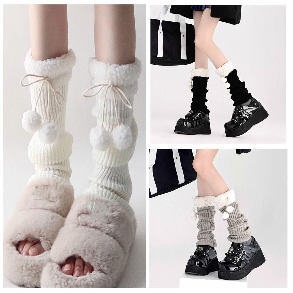 Lambswool Patchwork Knit Leg Warmer Elastic Foot Cover Fashion Knitted Socks Sets Women
Lambswool Patchwork Knit Leg Warmer Elastic Foot Cover Fashion Knitted Socks Sets Women