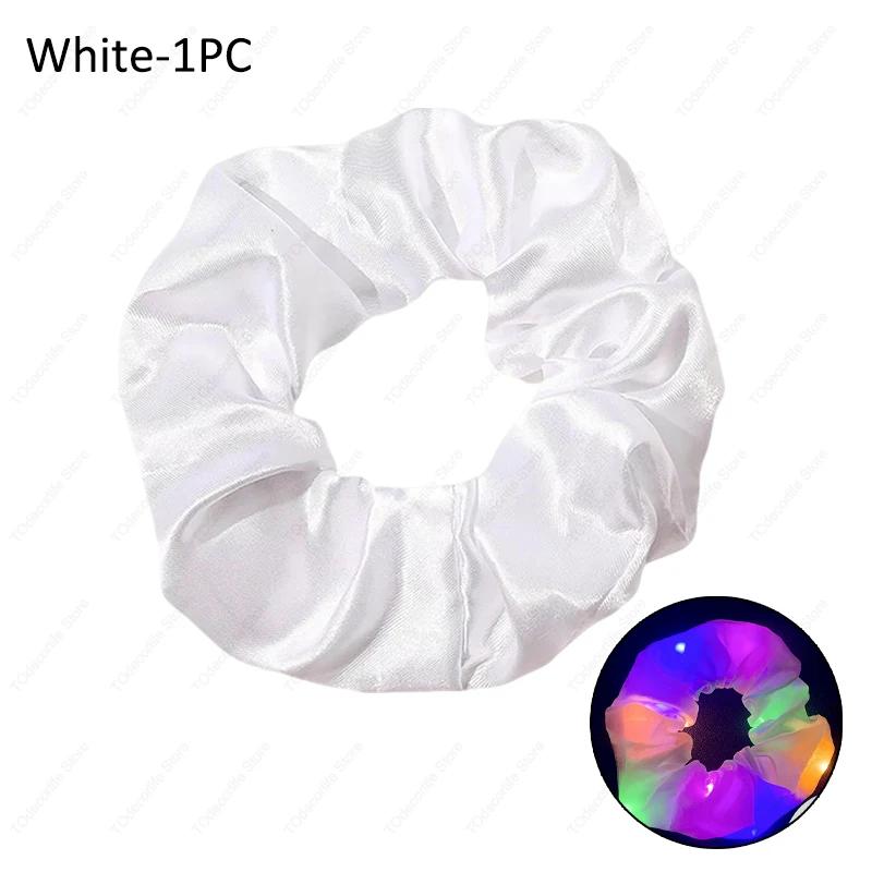 Elastic LED Luminous Scrunchies Hairband Women Glowing Hair Tie Hair Rope Glow in the Dark Party Accessory Girl
Elastic LED Luminous Scrunchies Hairband Women Glowing Hair Tie Hair Rope Glow in the Dark Party Accessory Girl