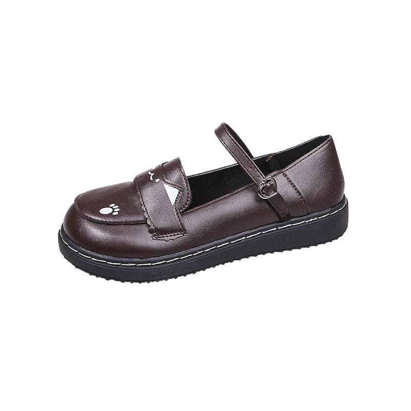 College style shallow mouth single shoes 2025 spring new flat bottom JK with skirt loafers women s round head small leather shoes 40 коричневый
College style shallow mouth single shoes 2025 spring new flat bottom JK with skirt loafers women s round head small leather shoes 40 коричневый