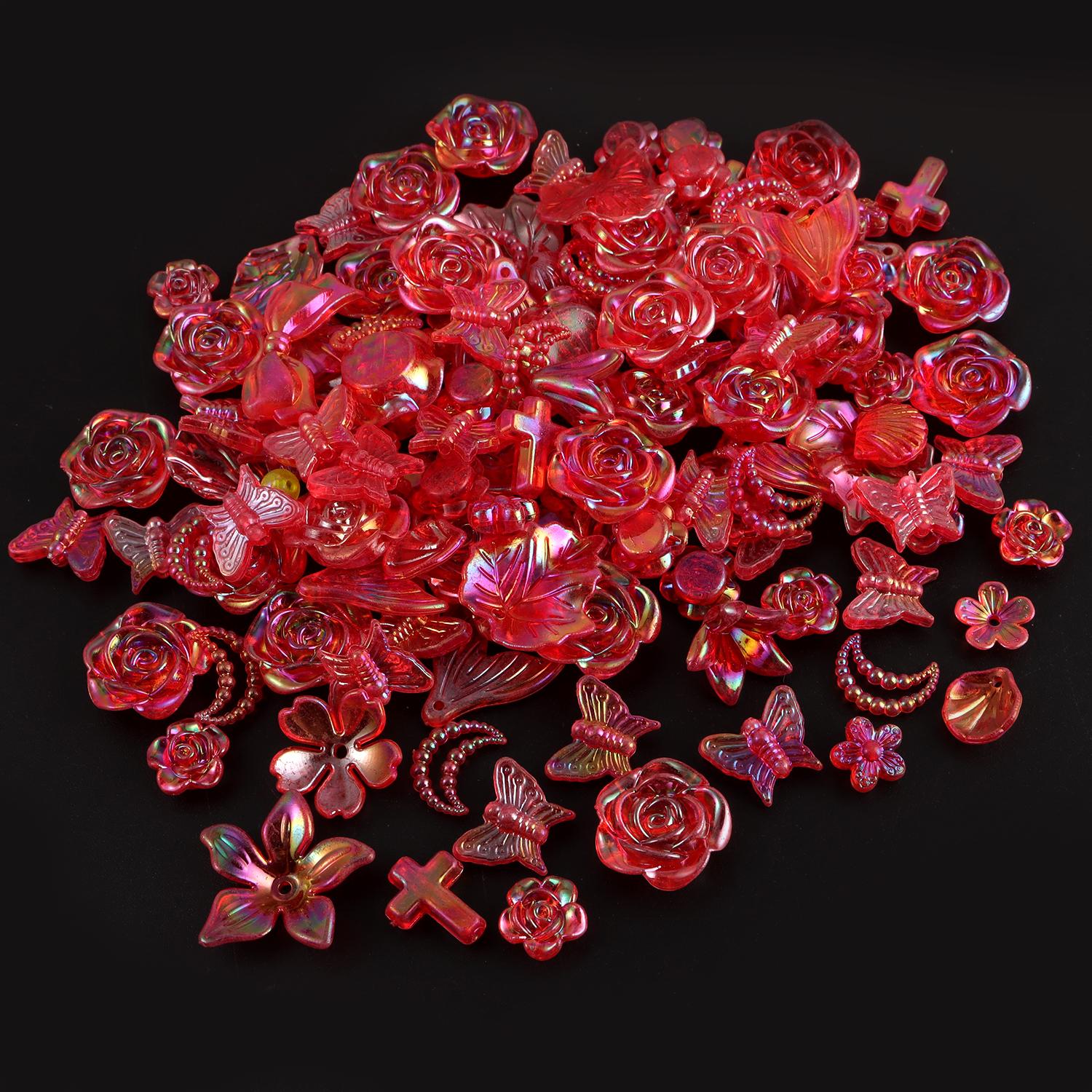 30g/60g Acrylic Cute Spacer Loose Beads Set For DIY Bracelet Necklace phone casesJewelry Making Supplies Accessories Material 30g червоний
30g/60g Acrylic Cute Spacer Loose Beads Set For DIY Bracelet Necklace phone casesJewelry Making Supplies Accessories Material 30g червоний