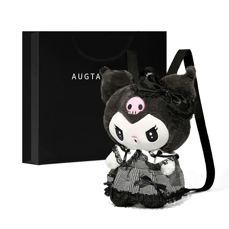 Милая кукла Dark Clow Большая кукла Маленькая сумка Сезон выпускных Школьный рюкзак Подруги День рождения Женский подарок Рюкзак Black Kuromi
Милая кукла Dark Clow Большая кукла Маленькая сумка Сезон выпускных Школьный рюкзак Подруги День рождения Женский подарок Рюкзак Black Kuromi