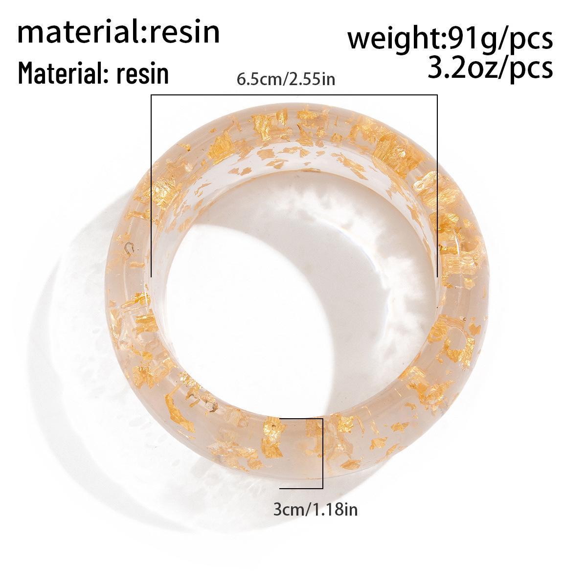 Європейський та американський геометричний модний набір браслетів - Перебільшений широкий дизайн для жінок
Європейський та американський геометричний модний набір браслетів - Перебільшений широкий дизайн для жінок