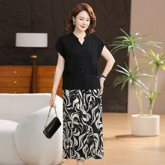 2026 New Style Short Sleeve Plus Size Summer Dress for Stylish Middle-Aged Women 4XL чёрный
2026 New Style Short Sleeve Plus Size Summer Dress for Stylish Middle-Aged Women 4XL чёрный
