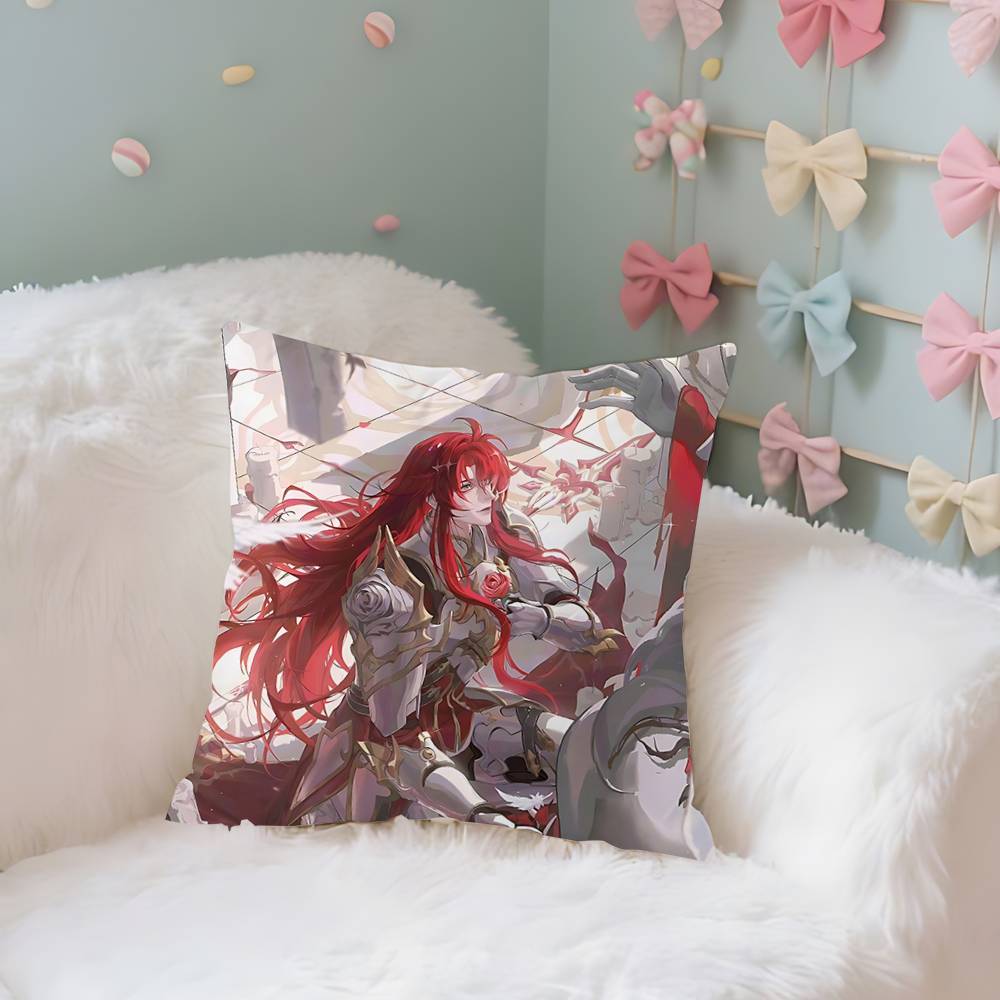 HHonkai Star Rail Brooches Argenti Case Plush Fabric Soft Pillowcase Double Sided Print Cushion Cover Household Gifts 40x40CM(16x16in)
HHonkai Star Rail Brooches Argenti Case Plush Fabric Soft Pillowcase Double Sided Print Cushion Cover Household Gifts 40x40CM(16x16in)