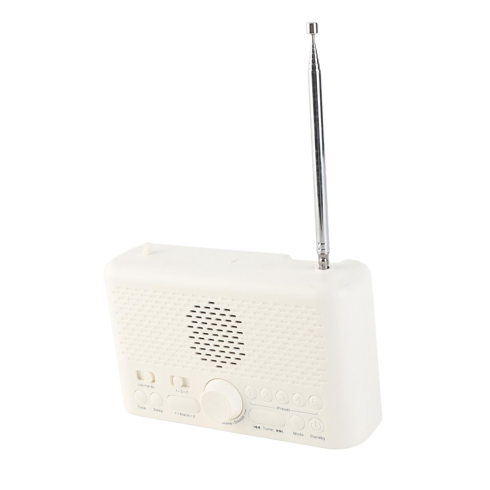 Цифровой будильник с радио Bluetooth-динамиком, два будильника с FM-радио и функцией повтора сигнала
Цифровой будильник с радио Bluetooth-динамиком, два будильника с FM-радио и функцией повтора сигнала