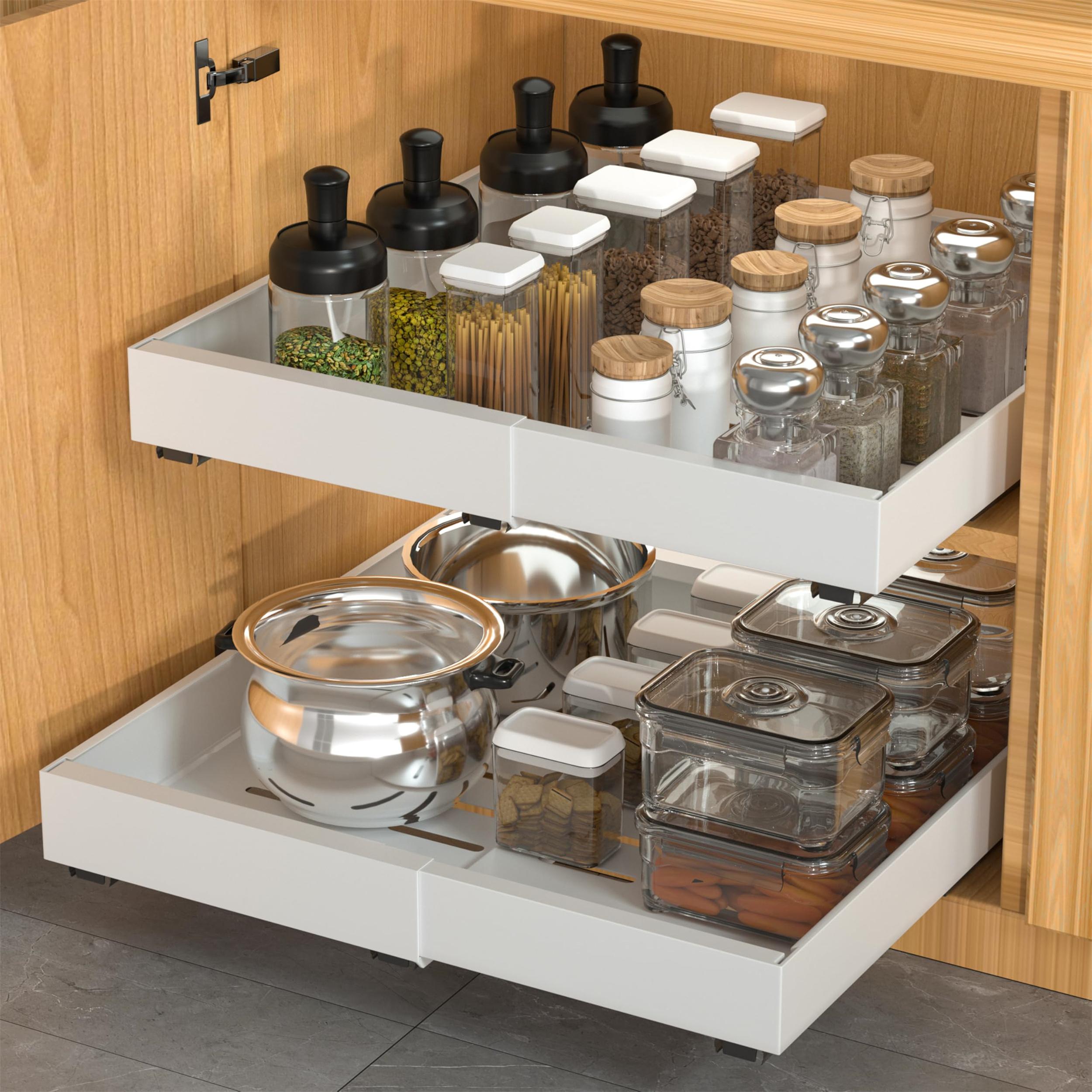 Expandable Sliding Cabinet Organizer Rack Kitchen Under The Sink Pull-Out Tray Type A
Expandable Sliding Cabinet Organizer Rack Kitchen Under The Sink Pull-Out Tray Type A