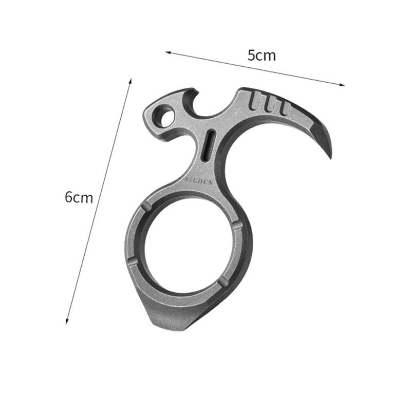 Брелок из титанового сплава Многофункциональный уличный инструмент EDC Титановый лом Портативный гвоздодер
Брелок из титанового сплава Многофункциональный уличный инструмент EDC Титановый лом Портативный гвоздодер