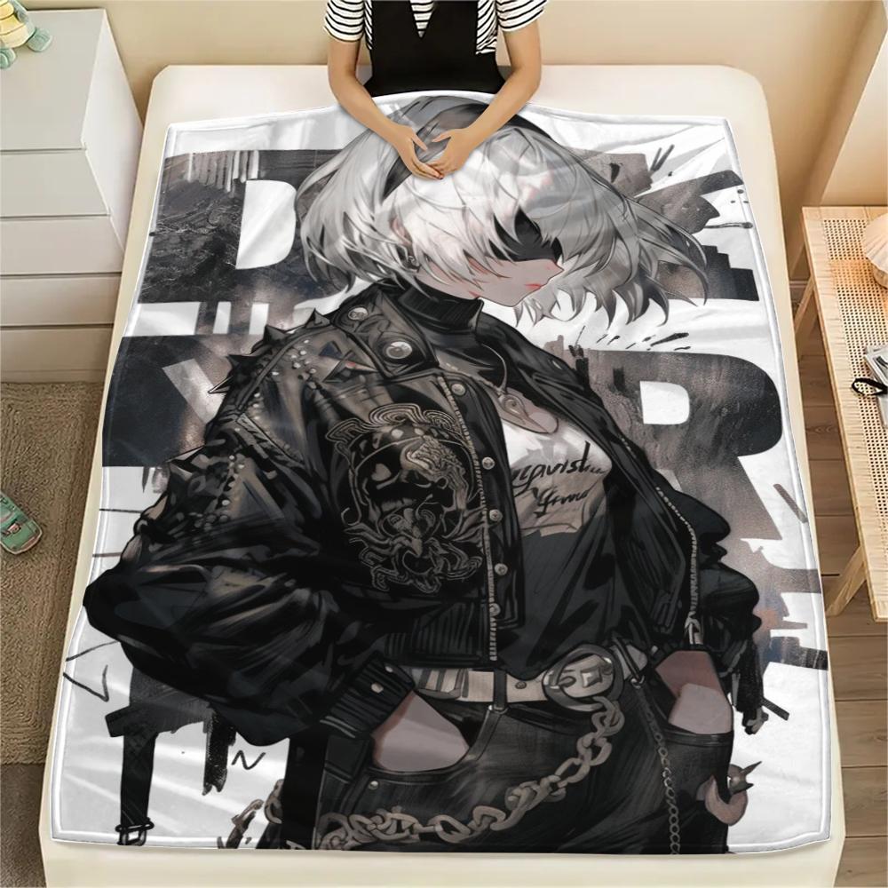 1Pc NieR Automata Print Flannel Blanket, High quality Comfortable for All Seasons, Home Decor, Warmth and Comfort, Perfect for Christmas Gifts 80cm x 120cm
1Pc NieR Automata Print Flannel Blanket, High quality Comfortable for All Seasons, Home Decor, Warmth and Comfort, Perfect for Christmas Gifts 80cm x 120cm