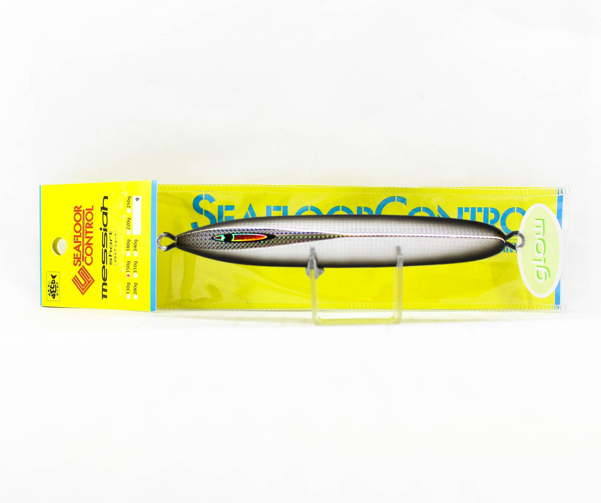 Seafloor Control Metal Jig Messiah Short 150 grams Silver Black ZGGR (5914)
Seafloor Control Metal Jig Messiah Short 150 grams Silver Black ZGGR (5914)