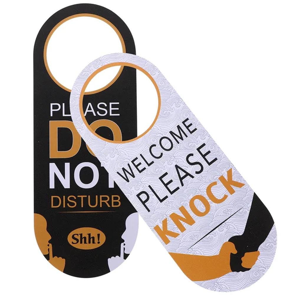 Double Sided PVC Do Not Disturb Door Sign with Sturdy Material and Convenient Hanging for Use in Multiple Settings
Double Sided PVC Do Not Disturb Door Sign with Sturdy Material and Convenient Hanging for Use in Multiple Settings