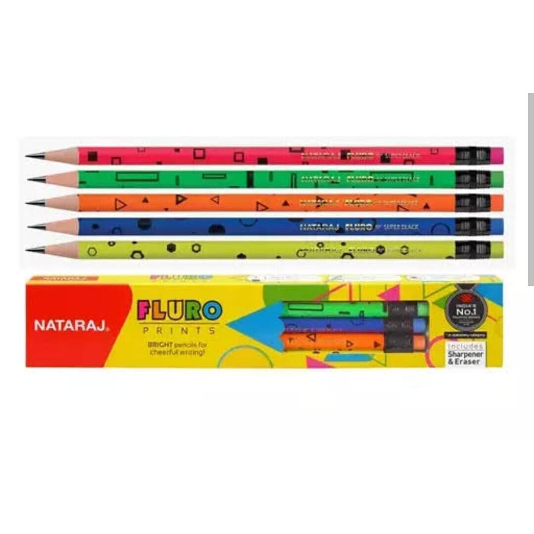@ Nataraj Fluro Prints Pencils Attractive Designs For Writing Pack Of 10 v464 MJ-556-60%OFF
@ Nataraj Fluro Prints Pencils Attractive Designs For Writing Pack Of 10 v464 MJ-556-60%OFF