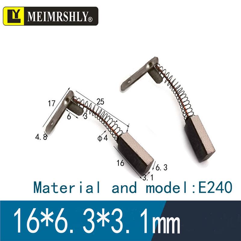 High-Quality 95 Carbon Brush for Electric Jackhammer & Air Wrench, 7x17x18mm.
High-Quality 95 Carbon Brush for Electric Jackhammer & Air Wrench, 7x17x18mm.