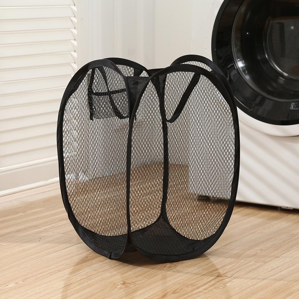 Lightweight Large Pop-Up Mesh Laundry Basket with Handle – Foldable High-Capacity Hamper for Bathroom, Bedroom & Dorm
Lightweight Large Pop-Up Mesh Laundry Basket with Handle – Foldable High-Capacity Hamper for Bathroom, Bedroom & Dorm