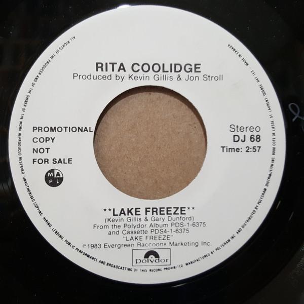 7inch Record RITA COOLIDGE RUPERT HOLMES Lake Freeze At Our House DJ68PROMO Polydor 1983 Canada Pop Used
7inch Record RITA COOLIDGE RUPERT HOLMES Lake Freeze At Our House DJ68PROMO Polydor 1983 Canada Pop Used