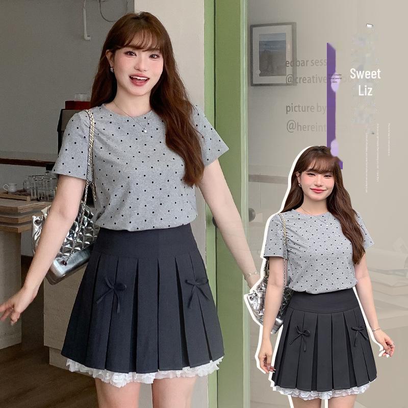 Pure Desire Lace Puff A-Line Skirt with Bow - Plus Size Summer Style 3XL (recommended: 160-180 catty) серый
Pure Desire Lace Puff A-Line Skirt with Bow - Plus Size Summer Style 3XL (recommended: 160-180 catty) серый