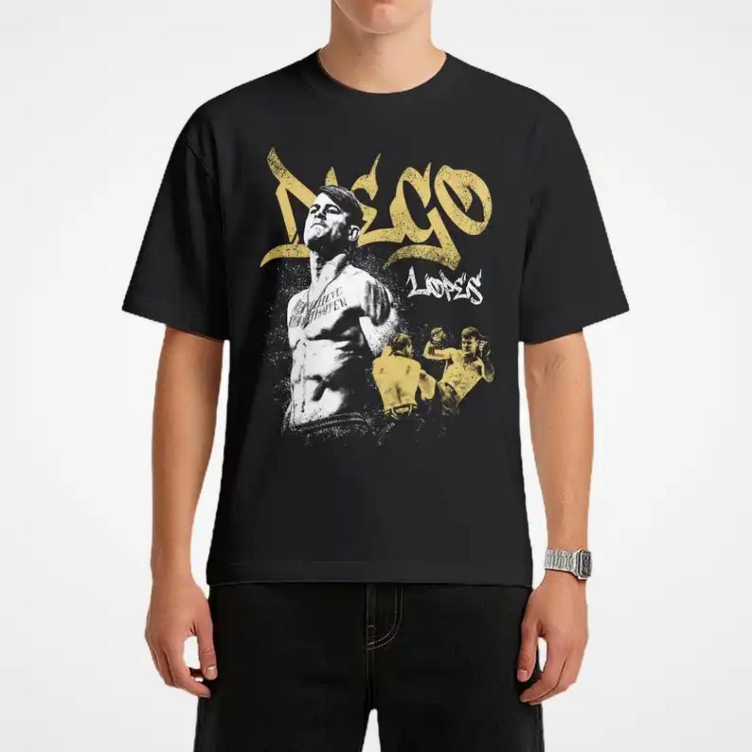 Diego Lopes T-Shirt_Fighting Champion Fight Night Graphic Tee,Fan Gift cotton Vintage round neck Streetwear Tees Short Sleeve S чёрный
Diego Lopes T-Shirt_Fighting Champion Fight Night Graphic Tee,Fan Gift cotton Vintage round neck Streetwear Tees Short Sleeve S чёрный