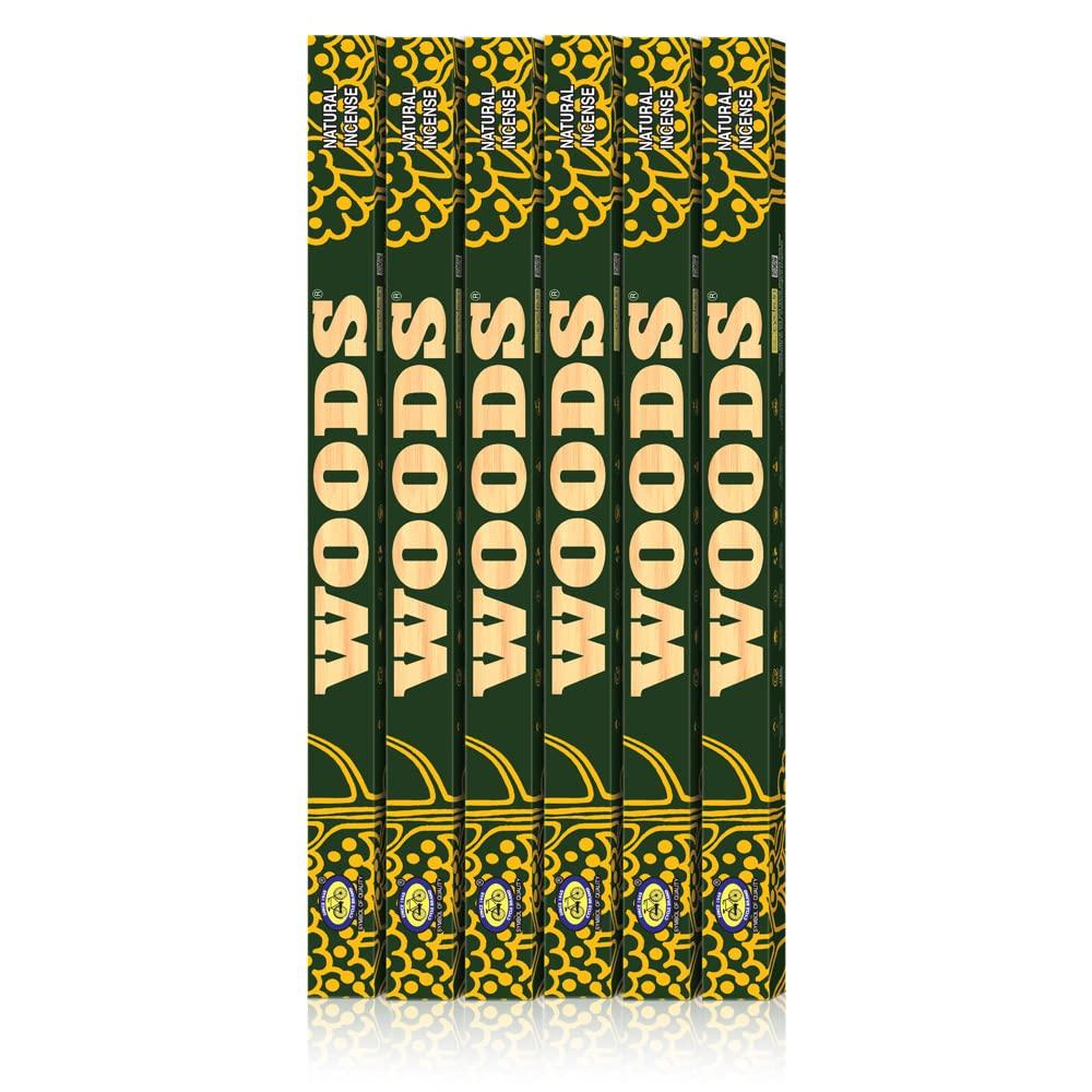 Cycle Pure Woods Натуральные благовонные палочки 19 дюймов Упаковка из 6 штук (12 ароматических палочек) с долговечным древесно-сандаловым амбровым ароматом для медитации
Cycle Pure Woods Натуральные благовонные палочки 19 дюймов Упаковка из 6 штук (12 ароматических палочек) с долговечным древесно-сандаловым амбровым ароматом для медитации