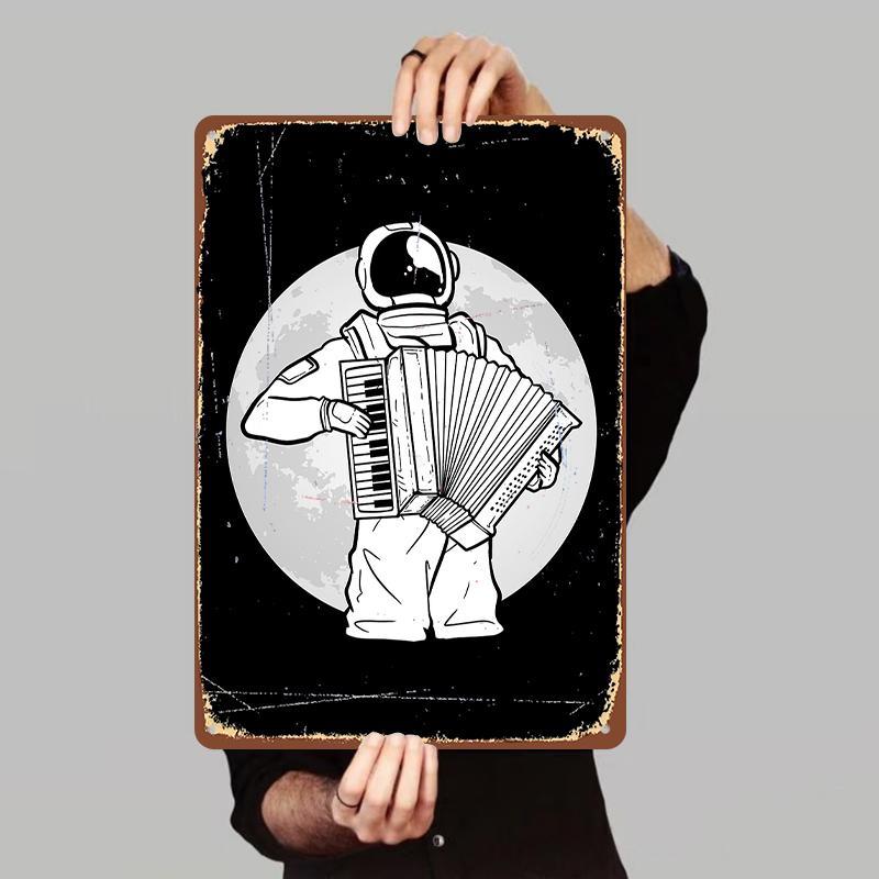 Astronaut Accordion Moon Illustration Metal Tin Sign Home Decor Wall Art Modern Minimalist Creative Gift 7.9x11.8In(20x30cm)
Astronaut Accordion Moon Illustration Metal Tin Sign Home Decor Wall Art Modern Minimalist Creative Gift 7.9x11.8In(20x30cm)