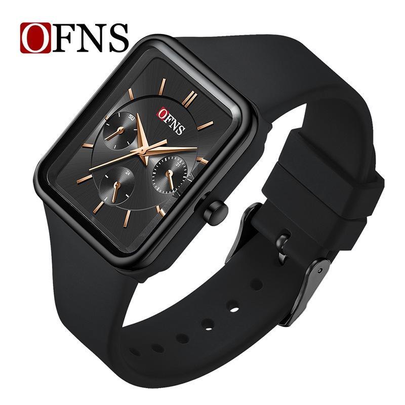 Fashion Quartz Watch Luxury Multifunctional Sports Waterproof Silicone Strap Watches for Men and Women чорний
Fashion Quartz Watch Luxury Multifunctional Sports Waterproof Silicone Strap Watches for Men and Women чорний