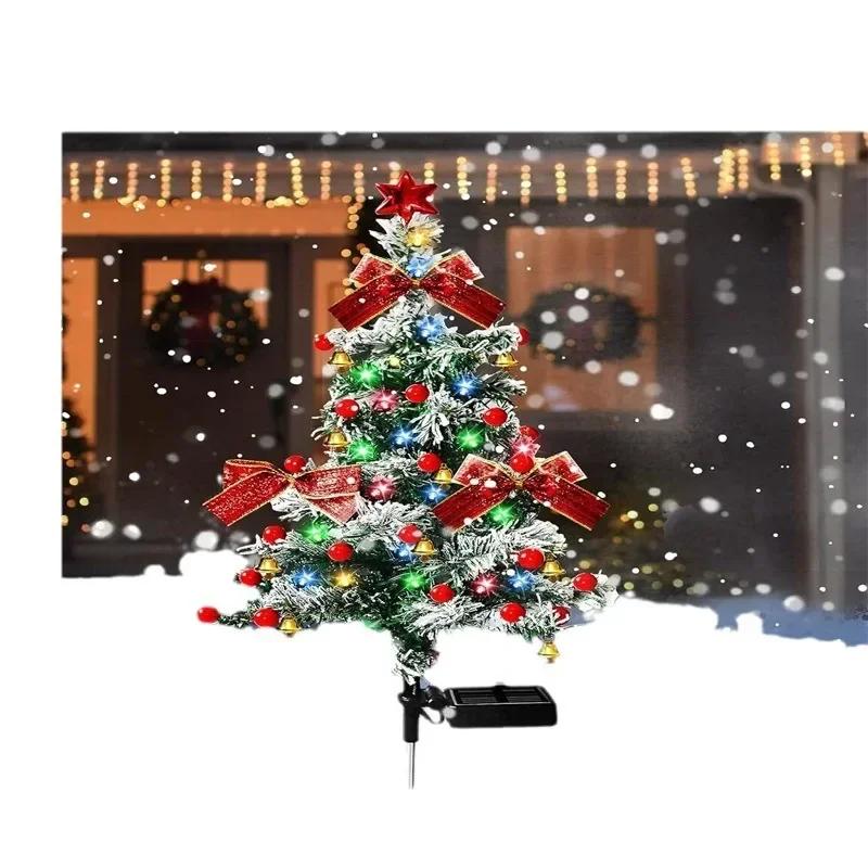 Solar Cedar Christmas Tree Lights Decoration Outdoor Patio Garden Lawn Lamp Insert Christmas Atmosphere Solar Lamp
Solar Cedar Christmas Tree Lights Decoration Outdoor Patio Garden Lawn Lamp Insert Christmas Atmosphere Solar Lamp