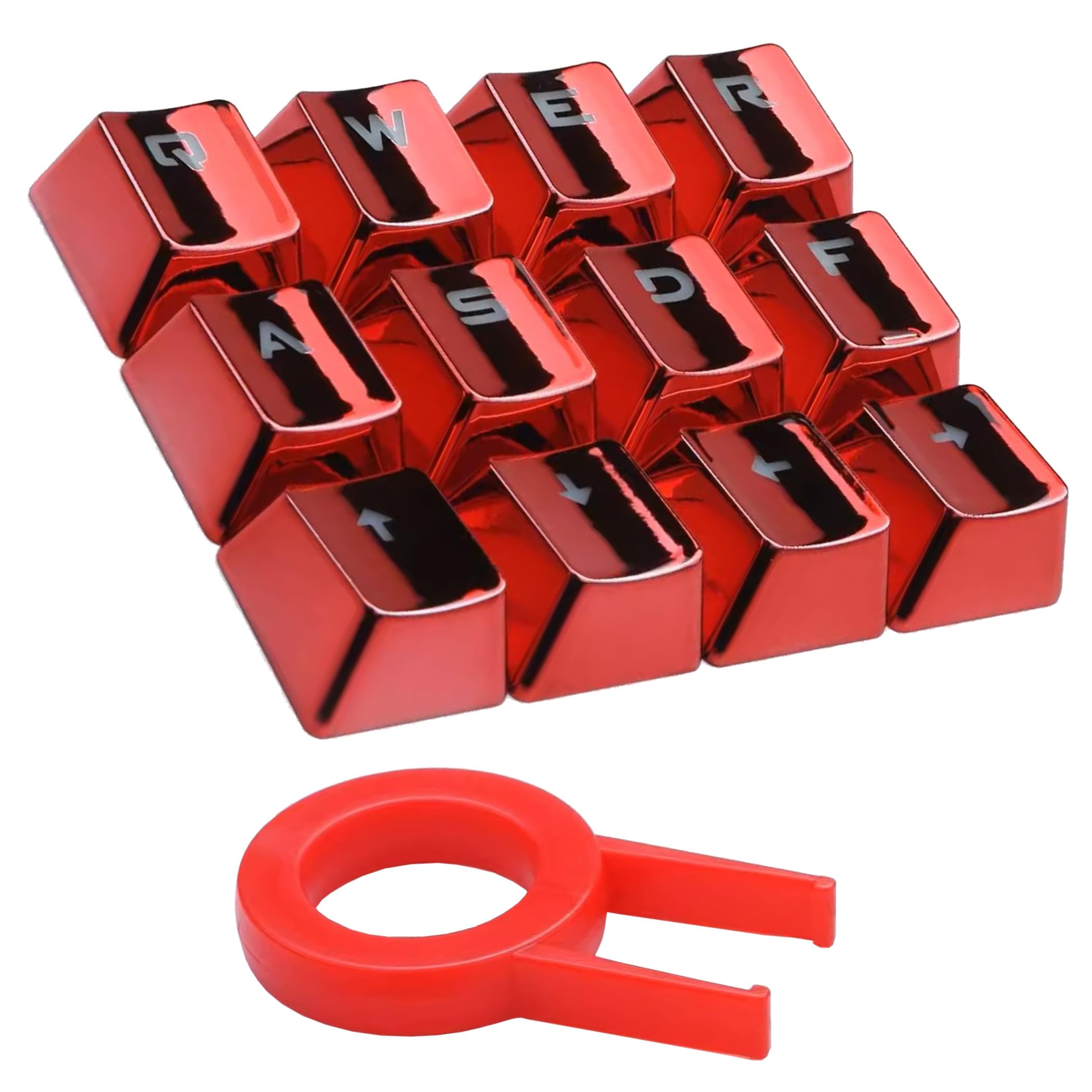 HAMILO Keycap Key Top Mechanical Keyboard Metallic Replacement 12 Keys 
HAMILO Keycap Key Top Mechanical Keyboard Metallic Replacement 12 Keys