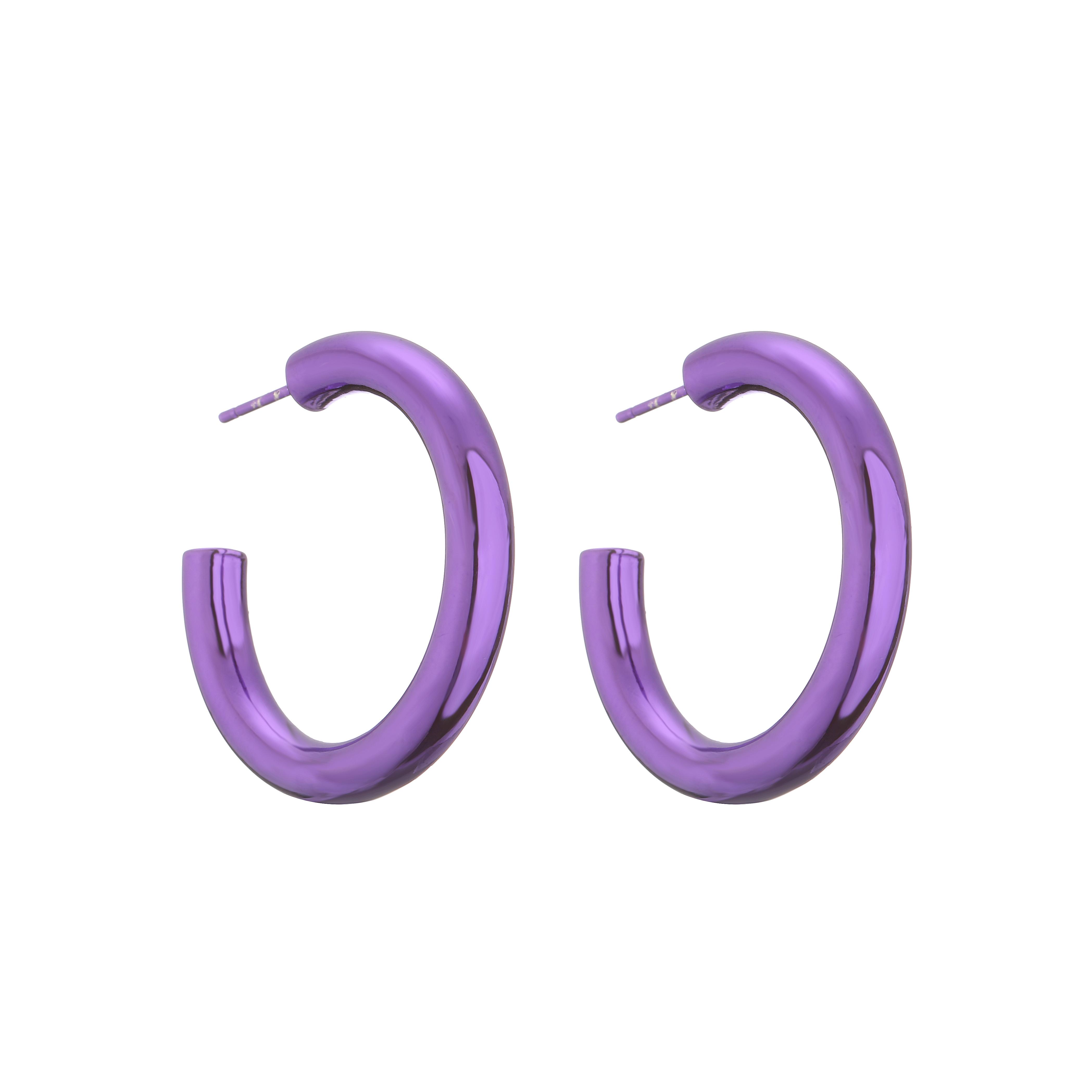 HECHENG,35MM Circle Hoop Earrings for Women, C Shape Big Ear Studs Wholesale Colorful Women s Zircon фіолетовий
HECHENG,35MM Circle Hoop Earrings for Women, C Shape Big Ear Studs Wholesale Colorful Women s Zircon фіолетовий