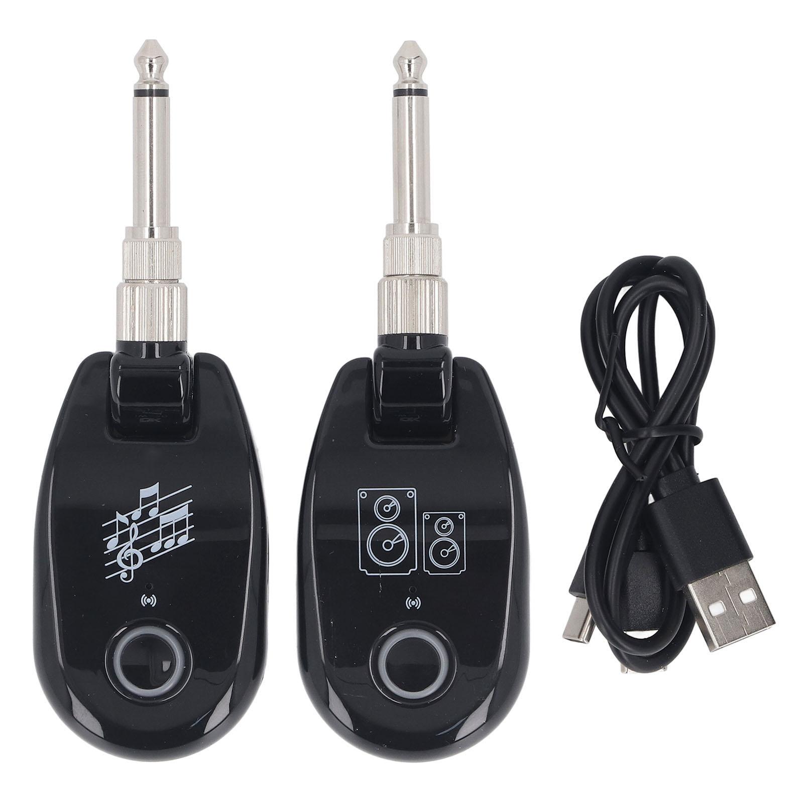 Wireless Electric Guitar Transmitter Receiver Set UHF Rechargeable 35 Channels Cordless Sound
Wireless Electric Guitar Transmitter Receiver Set UHF Rechargeable 35 Channels Cordless Sound