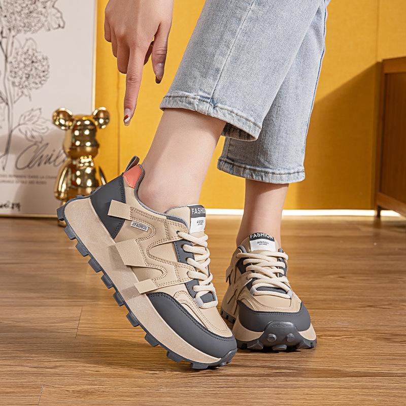 New dad shoes spring student color matching sports women s shoes casual platform heightening shoes G- 35
New dad shoes spring student color matching sports women s shoes casual platform heightening shoes G- 35