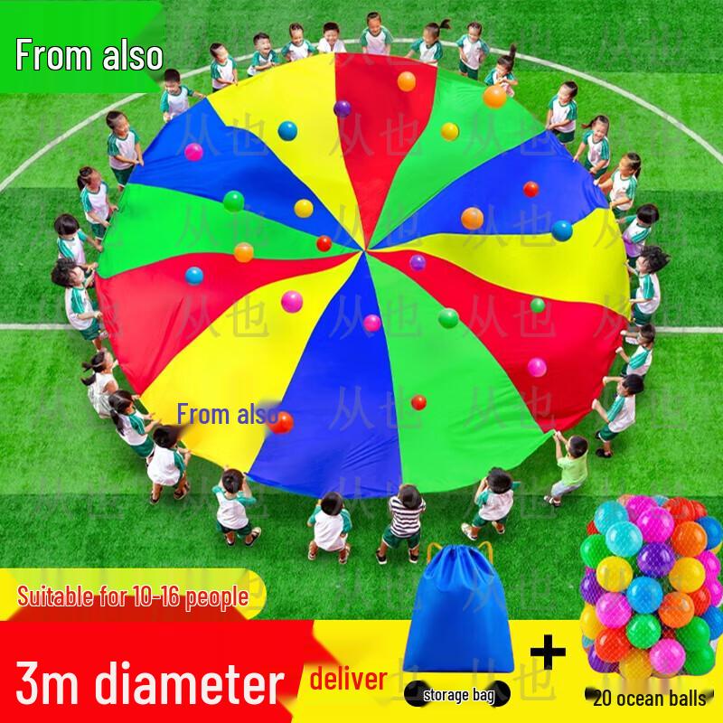 Children s Rainbow Play Parachute
Children s Rainbow Play Parachute