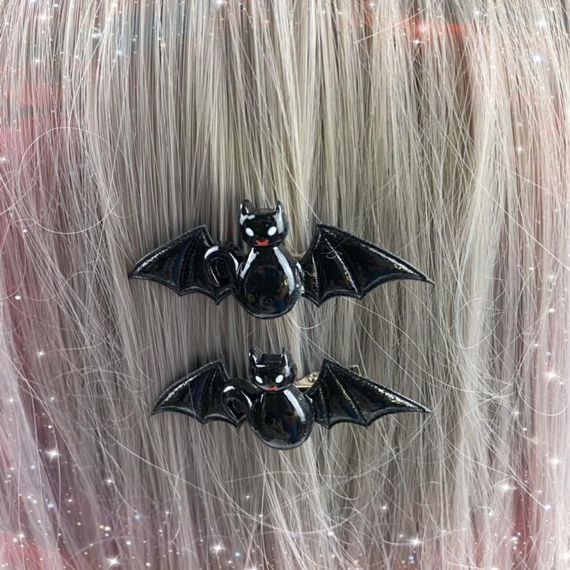 Halloween Lolita Hair Accessories Bat Demon Lolita Topper Hair Clip Candy Witch Hairpin Fedora Hat Women
Halloween Lolita Hair Accessories Bat Demon Lolita Topper Hair Clip Candy Witch Hairpin Fedora Hat Women