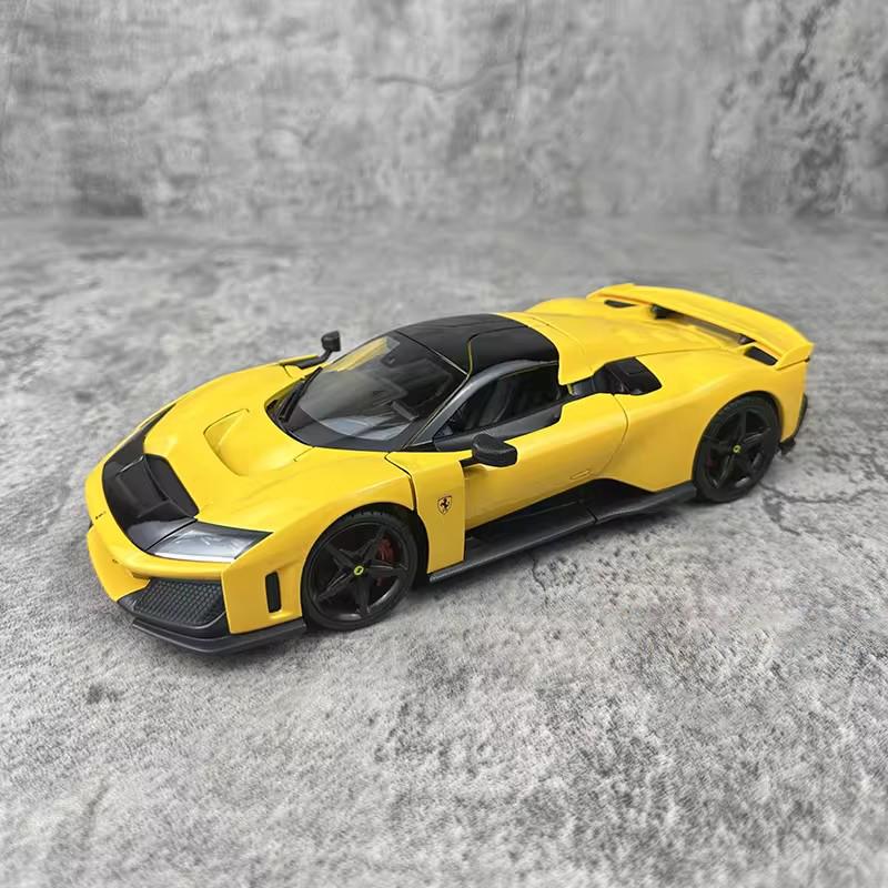 New In Stock 1:24 Bburago Ferrari F80 Fully-Open Simulation Alloy Miniature Diecasting Car Model Children S Toys Collection Gift жовтий
New In Stock 1:24 Bburago Ferrari F80 Fully-Open Simulation Alloy Miniature Diecasting Car Model Children S Toys Collection Gift жовтий