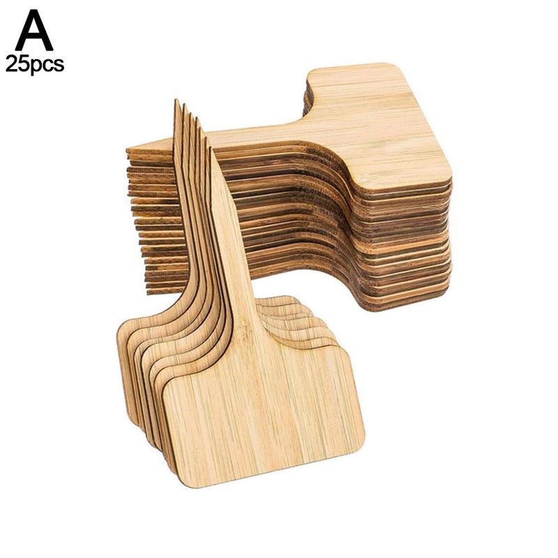 25 шт. Т-образные этикетки для бамбуковых растений, экологически чистые деревянные маркеры, знак, горшечный инструмент для семян бонсай G H3U2 25pcs floral card-One-size
25 шт. Т-образные этикетки для бамбуковых растений, экологически чистые деревянные маркеры, знак, горшечный инструмент для семян бонсай G H3U2 25pcs floral card-One-size