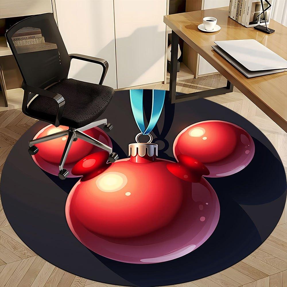 1pc Christmas Ornament Shaped Round Rug - Red Mickey Mouse Design, Perfect for Office or Home Decor, Non-Slip Carpet for Living Room or Bedroom -04121 80cm by 80cm
1pc Christmas Ornament Shaped Round Rug - Red Mickey Mouse Design, Perfect for Office or Home Decor, Non-Slip Carpet for Living Room or Bedroom -04121 80cm by 80cm
