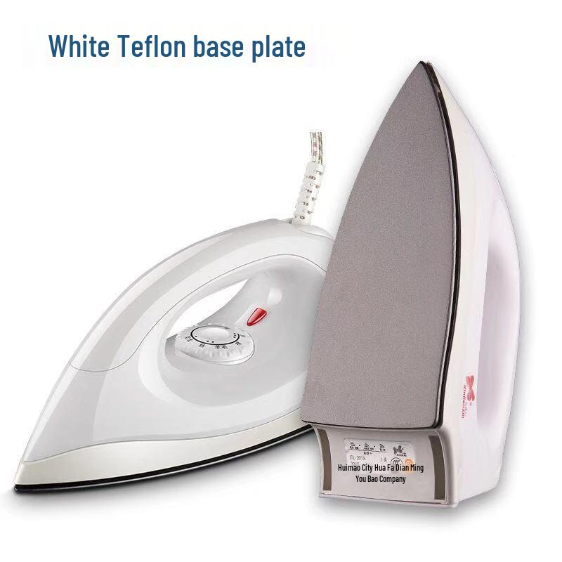 Electric Dry Iron with Smooth Soleplate for Heat Transfer, Rhinestone Application, and Wrinkle Removal.
Electric Dry Iron with Smooth Soleplate for Heat Transfer, Rhinestone Application, and Wrinkle Removal.
