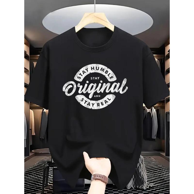 European sizes Stay Humble & Real Inspirational Quote T-Shirt - Casual Crew Neck, Short Sleeve, Light Gray with White Lettering, Daily Wear S чёрный
European sizes Stay Humble & Real Inspirational Quote T-Shirt - Casual Crew Neck, Short Sleeve, Light Gray with White Lettering, Daily Wear S чёрный