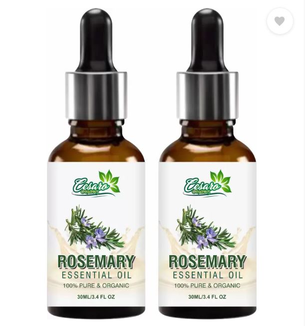 Олія розмарину Cesaro Organics для шкіри, м язів та волосся - Набір ефірних олій розмарину, 2 шт. (30 мл X 2)
Олія розмарину Cesaro Organics для шкіри, м язів та волосся - Набір ефірних олій розмарину, 2 шт. (30 мл X 2)